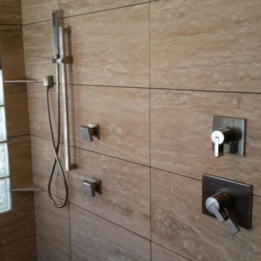 Shower fixture installation for Water Heater Installation in St. Martin
